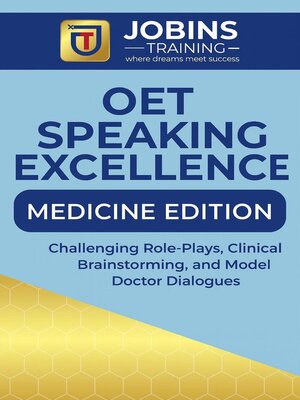 cover image of OET Speaking Excellence — Medicine Edition